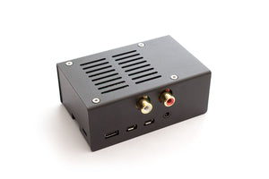 Case 4 Steel RCA Black (Pi4 – For DAC/ADC)