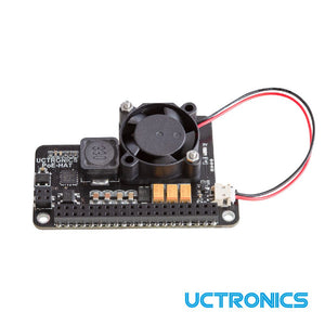 UCTRONICS PoE HAT for Raspberry Pi 4 With Fan