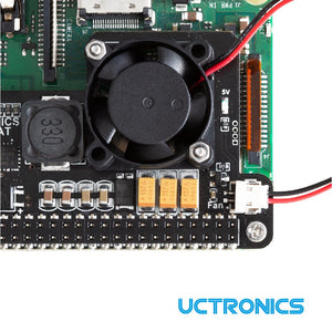 UCTRONICS PoE HAT for Raspberry Pi 4 With Fan