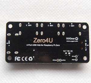 Zero4U 4-Port USB Hub Board Without Pogo Pins