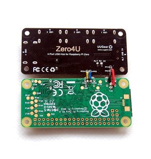 Zero4U 4-Port USB Hub Board Without Pogo Pins